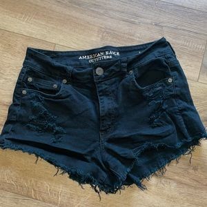 Black American Eagle stretch shorts
